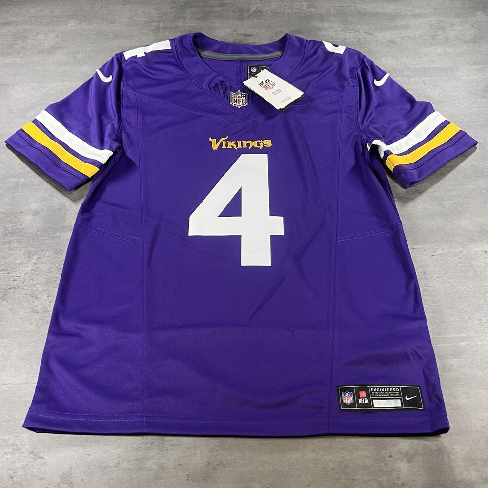 Nike Minnesota Vikings Football Jersey Men‎ Small Dalvin Cook Purple Limited NFL